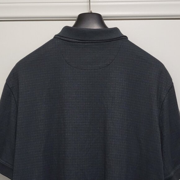 Hudson River Heritage Classics Mens Polo Shirt XL Short Sleeve Crosshatch Stitch - Picture 9 of 13